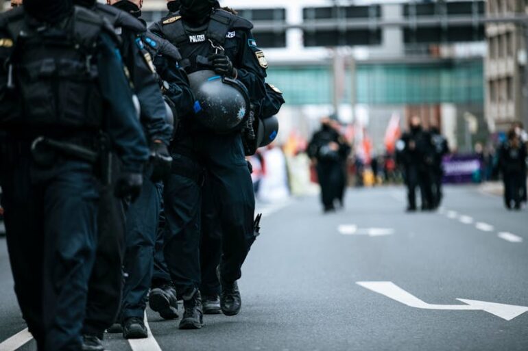 À Bruxelles, les policiers haussent le ton contre la réforme des pensions
